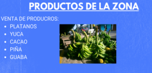 productos de la zona