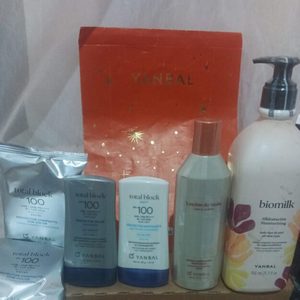 Crema corporal y bloqueadora