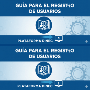 Guía Registro usuarios DINEC